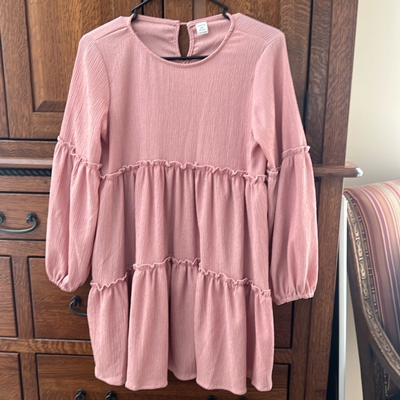Girls long sleeve dress size 10-11 - Picture 1 of 4